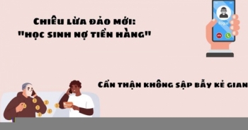 Công an Hà Nội cảnh báo chiêu thức lừa đảo "học sinh nợ tiền hàng"