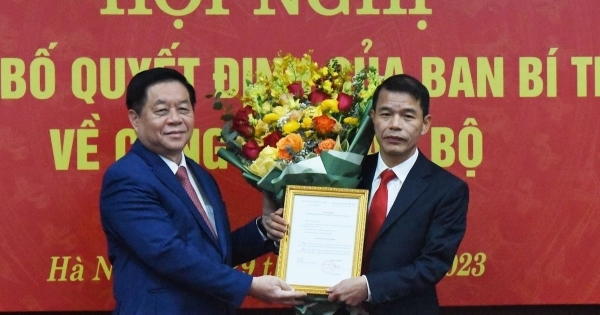 Ông Vũ Mai Thanh được bổ nhiệm giữ chức Phó Trưởng Ban Tuyên giáo Trung ương