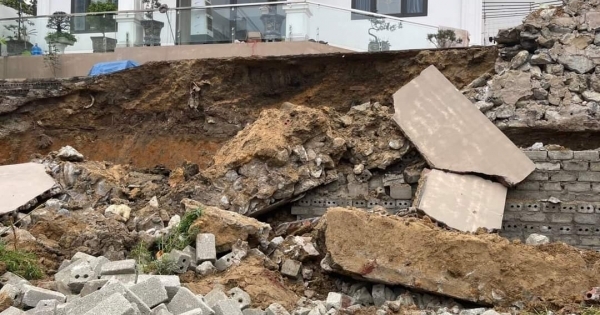 Quảng Ninh: Sập bờ kè khiến 1 công nhân tử vong