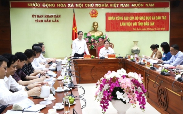 X&acirc;y dựng Đắk Lắk trở th&agrave;nh trung t&acirc;m gi&aacute;o dục-đ&agrave;o tạo của v&ugrave;ng T&acirc;y Nguy&ecirc;n