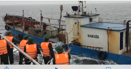 Hải Phòng: Bắt tàu Trung Quốc xâm phạm chủ quyền vùng biển Việt Nam