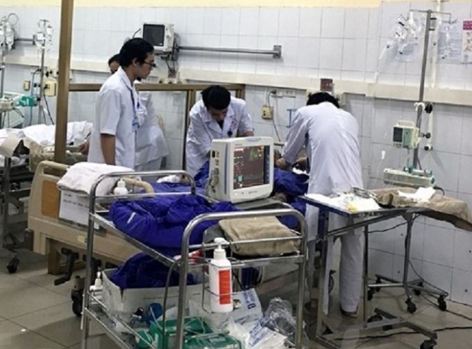 C&aacute;c nạn nh&acirc;n trong vụ tai nạn hầm l&ograve; đang được điều trị t&iacute;ch cực tại Viện bỏng quốc gia.