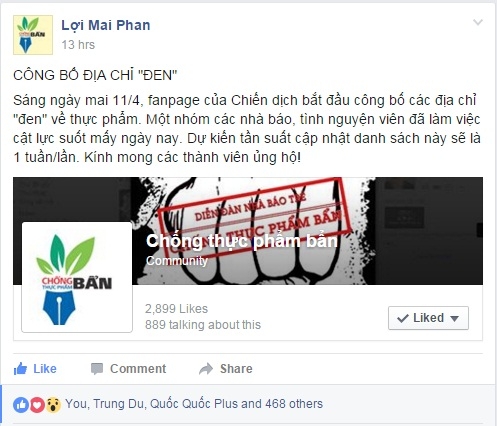 Chia sẻ của Nh&agrave; b&aacute;o Phan Lợi Mai tr&ecirc;n diễn đ&agrave;n Nh&agrave; b&aacute;o trẻ.