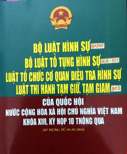 3 lỗi nghi&ecirc;m trọng của Bộ luật H&igrave;nh sự 2015