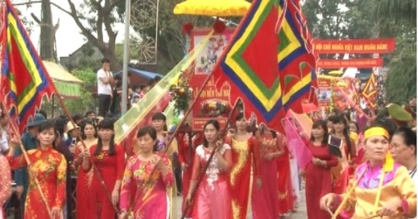 Hà Nội: Lễ hội Đền Hát Môn  đón nhận bằng di sản văn hóa phi vật thể Quốc gia