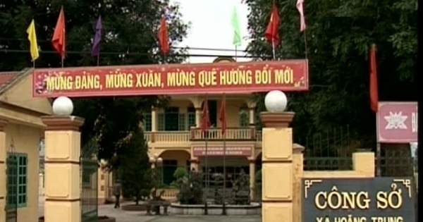 Thanh Hóa: Chủ tịch xã Hoằng Trung bị cách chức vì liên tục mắc sai phạm