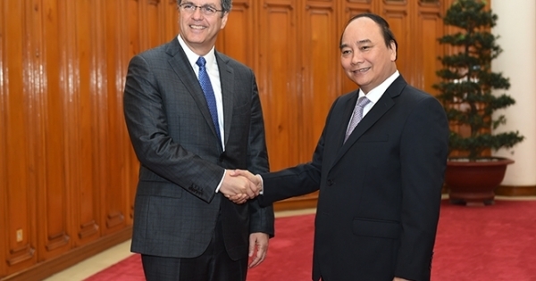 Thủ tướng Nguyễn Xuân Phúc tiếp Tổng Giám đốc WTO
