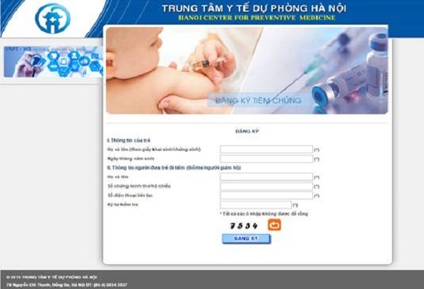 &nbsp;        3.000 liều vắc xin sẽ được đăng k&yacute; trực tuyến v&agrave;o ng&agrave;y 19/4. Ảnh: Trung t&acirc;m Y tế Dự ph&ograve;ng H&agrave; Nội.