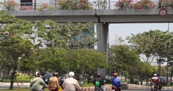 Cầu bộ hành để "làm cảnh" tại Thành phố Hồ Chí Minh