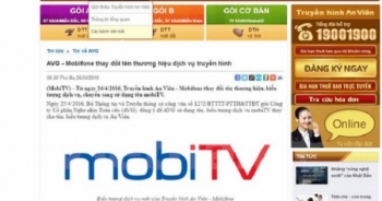 Truyền hình AVG chính thức đổi tên thương hiệu, biểu tượng dịch vụ