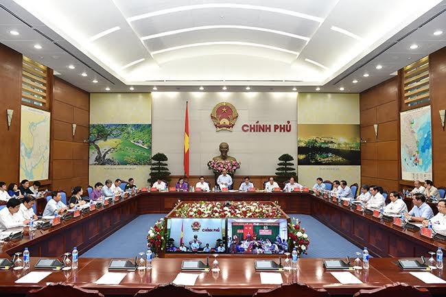 To&agrave;n cảnh Hội nghị về vấn đề an to&agrave;n thực phẩm&nbsp;do Thủ tướng Ch&iacute;nh Phủ Nguyễn Xu&acirc;n Ph&uacute;c chủ tr&igrave;. Ảnh: Cổng Th&ocirc;ng tin điện tử Ch&iacute;nh phỉ cung cấp.