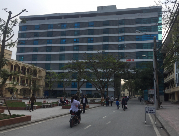 D&atilde;y nh&agrave; H, bệnh viện Đa khoa tỉnh Th&aacute;i B&igrave;nh nơi xảy ra vụ việc.