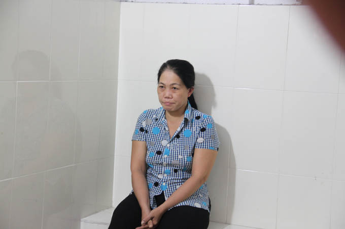 Nghi phạm Phan Thị Kim Loan.