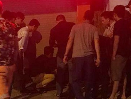 Hiện trường nơi xảy ra vụ việc. (Ảnh: b&aacute;o Kinh tế đ&ocirc; thị)