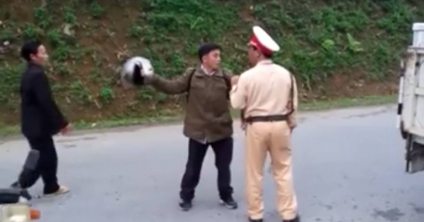 Hà Giang: CSGT bị tấn công khi đang làm nhiệm vụ