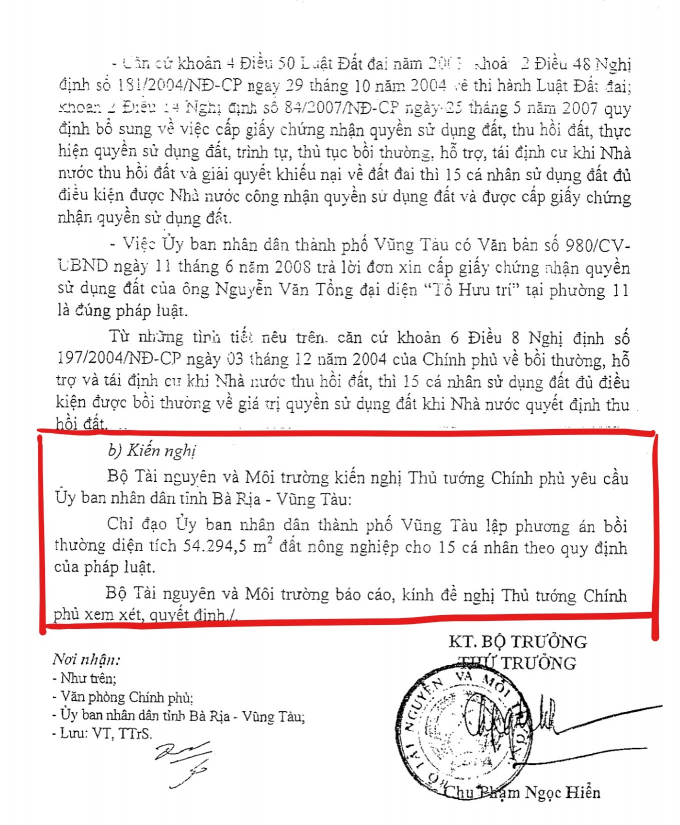Tuy nhi&ecirc;n, suốt nhiều năm qua quyền lợi người d&acirc;n vẫn chưa được giải quyết.