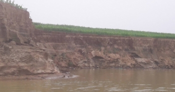 Kỳ 3 - Sạt kè bờ sông tiền tỷ ở Vĩnh Phúc: Những hình ảnh biết nói?