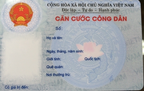 Công bố 21 thủ tục cấp, đổi thẻ Căn cước công dân