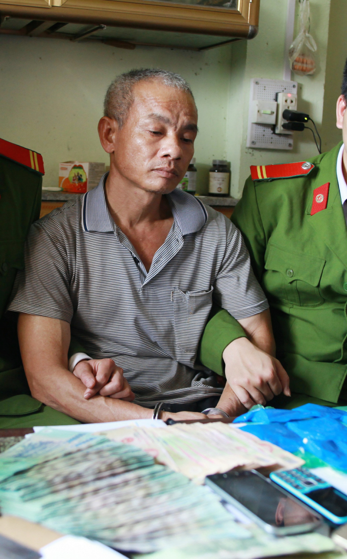 Đối tượng Lưu Văn Hợp, th&ocirc;n Sơn Quả 5, x&atilde; Lương Phong, huyện Hiệp H&ograve;a.