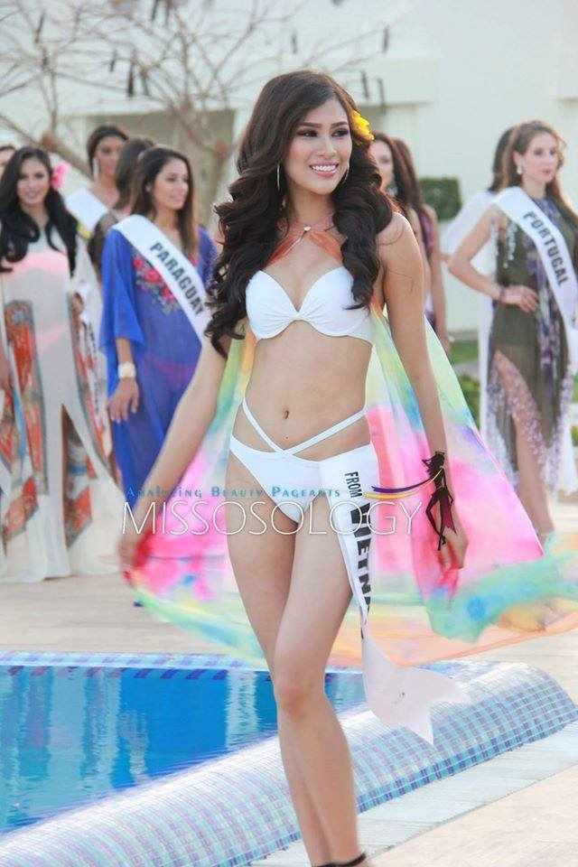 Nguyễn Thị Th&agrave;nh đạt th&agrave;nh t&iacute;ch cao tại Miss Eco International 2017