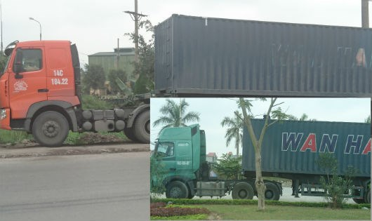 Xe c&ocirc;ng - ben hoạt động tr&ecirc;n tuyến QL10