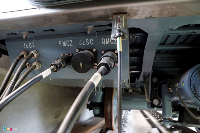 To&agrave;n bộ đo&agrave;n t&agrave;u do Trung Quốc sản xuất.