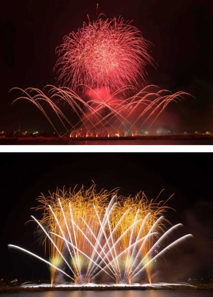 Một số h&igrave;nh ảnh tr&igrave;nh diễn ấn tượng của đội ph&aacute;o hoa&nbsp;Fireevent Die Feuerwerker đến từ nước &Aacute;o.&nbsp;