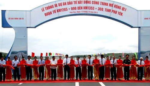 Dự mở rộng QL1 đoạn qua Ph&uacute; Y&ecirc;n do PMU Thăng Long l&agrave;m đại diện chủ đầu tư.