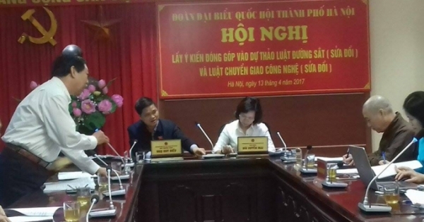 Góp ý dự thảo sửa đổi Luật Đường sắt và Luật Chuyển giao công nghệ