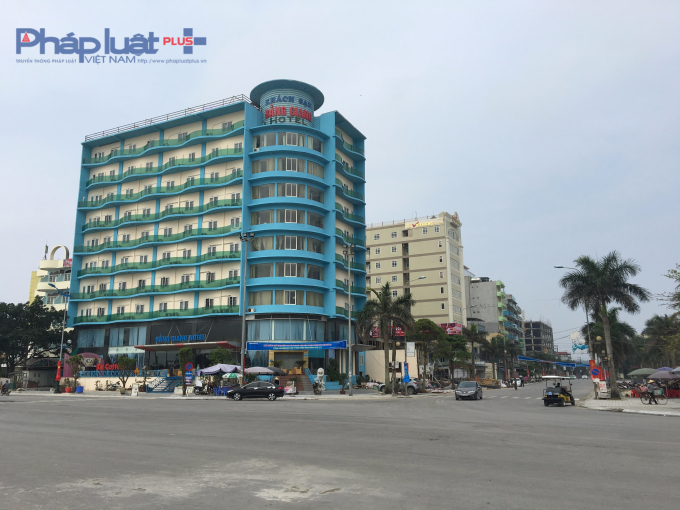 Kh&aacute;ch sạn Bằng Giang, nơi sảy ra tranh chấp.