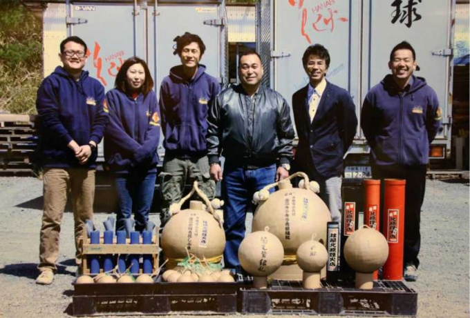 Đội ph&aacute;o hoa Tamaya Kitahara c&oacute; bề d&agrave;y kinh nghiệm tham dự cuộc thi ph&aacute;o hoa tại Đ&agrave; Nẵng.