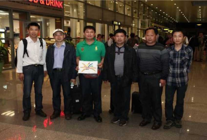 C&aacute;c th&agrave;nh vi&ecirc;n đội Liuyang Dancing h&aacute;o hức khi nhắc đến DIFF 2017.