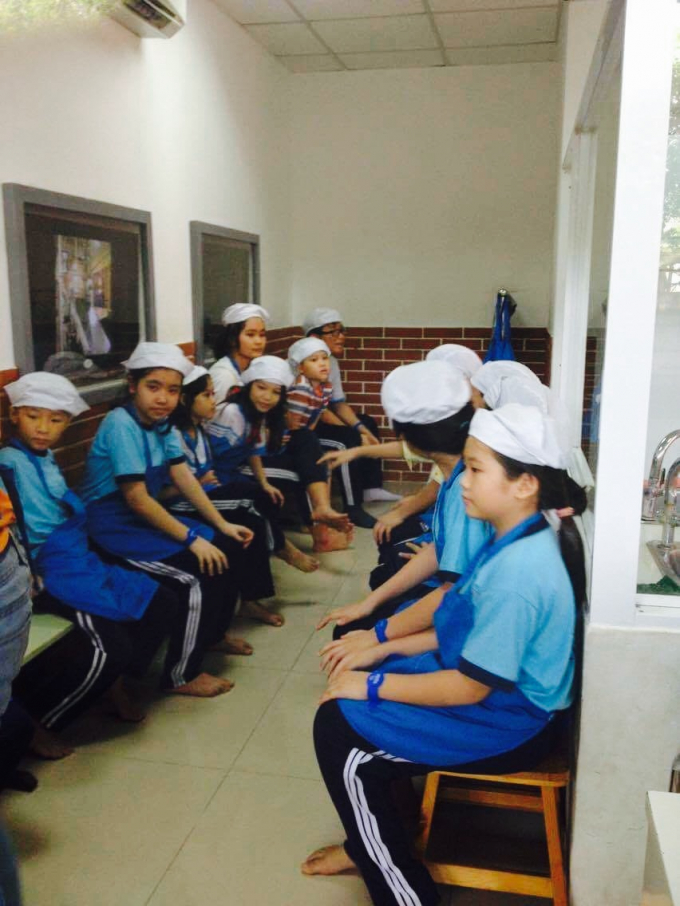 Giờ học, vui chơi của c&aacute;c em học sinh.