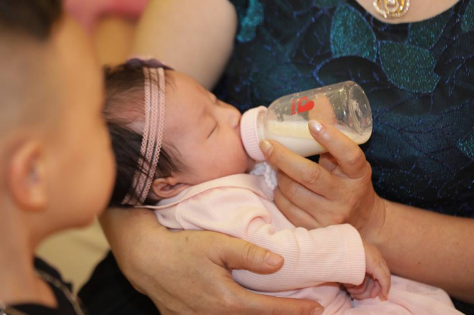 B&eacute; Mỹ Anh ch&agrave;o đời v&agrave;o l&uacute;c 9h11 ng&agrave;y 17/3.