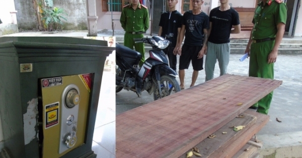 Nghệ An: 3 đạo chích gây ra 9 vụ trộm tài sản trị giá hơn 200 triệu