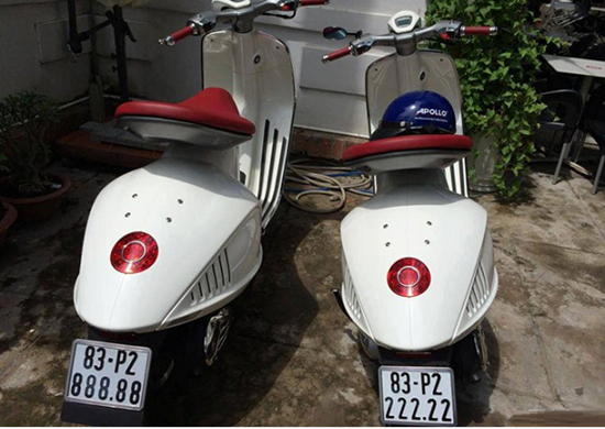 Biển số xe đẹp. (nguồn internet).