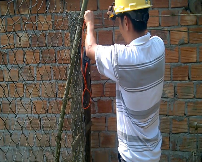 Nơi xảy ra vụ giật điện khiến &ocirc;ng Ch. thiệt mạng. Ảnh: CAMD.