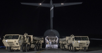 Mỹ đưa lá chắn tên lửa THAAD tới địa điểm triển khai ở Hàn Quốc