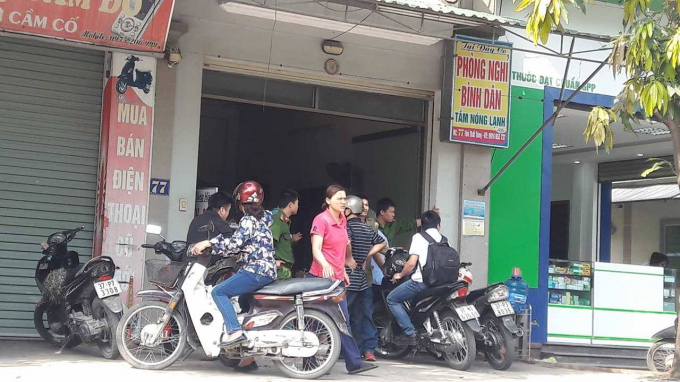 Nh&agrave; nghỉ b&igrave;nh d&acirc;n nơi xảy ra sự việc.