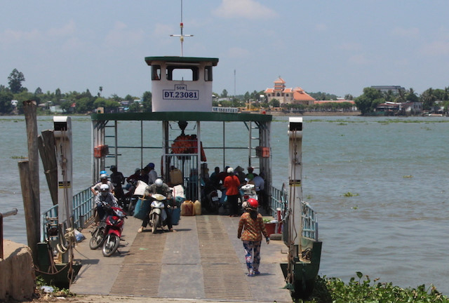 Bến đ&ograve; nơi xảy ra sự việc. Ảnh Minh Anh.