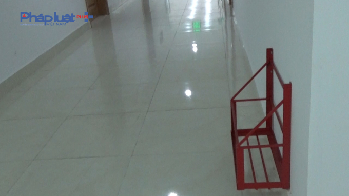 Hệ thống ph&ograve;ng ch&aacute;y chữa ch&aacute;y vẫn chưa được cơ quan chức năng nghiệm thu đ&atilde; cho cư d&acirc;n v&agrave;o ở.