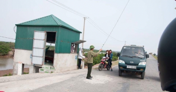 Thái Bình: Lập chốt thu tiền trái phép