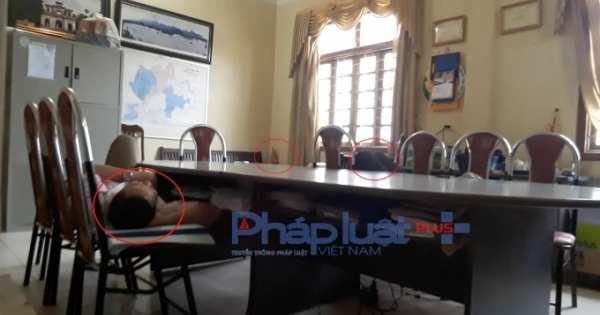 Hà Nam: 3 cán bộ Sở Nông nghiệp uống rượu, "vô tư" ngủ trong giờ làm việc