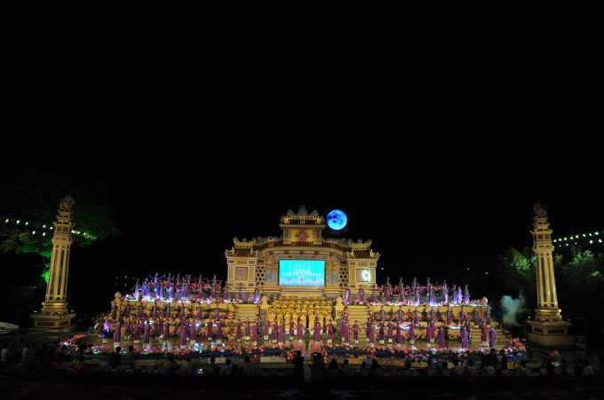 Buổi Lễ khai mạc&nbsp;Festival nghề truyền thống Huế lần thứ 7.