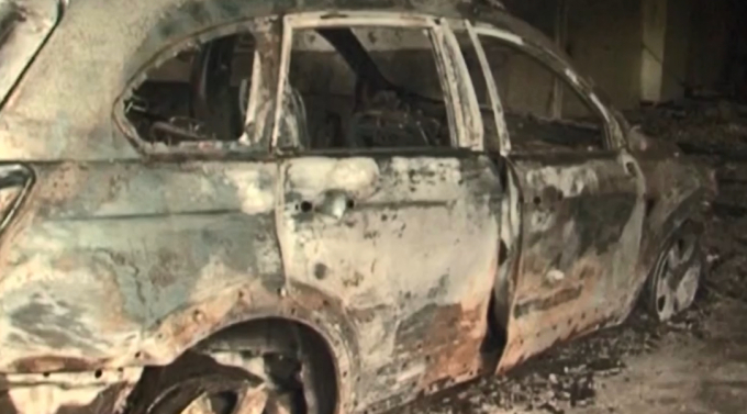 Nhiều phương tiện hư hỏng nặng