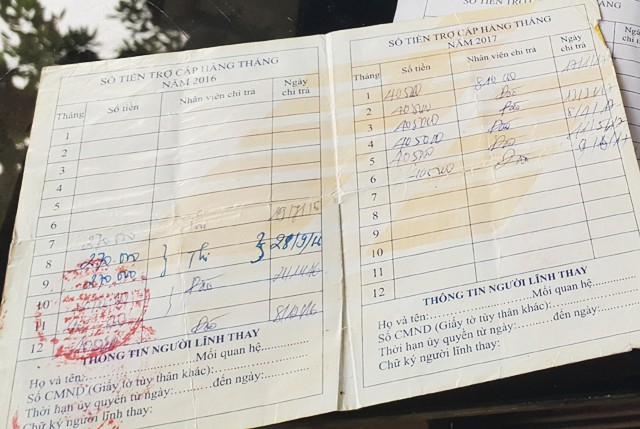 B&agrave; B&igrave;nh hiện đang nhận trợ cấp h&agrave;ng th&aacute;ng d&agrave;nh cho người bị khuyết tật thần kinh t&acirc;m thần loại nặng