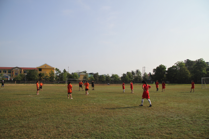 Đại Học Sư Phạm Huế: Khai mạc giải b&oacute;ng đ&aacute; sinh vi&ecirc;n truyền thống năm 2018