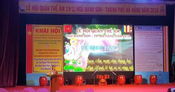 Đà Nẵng: Khai hội Quán Thế Âm 19/2 - Ngũ Hành Sơn năm 2018