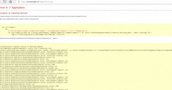 Người dân kêu trời vì Cổng thông tin điện tử Bộ Giáo dục và Đào tạo không thể truy cập