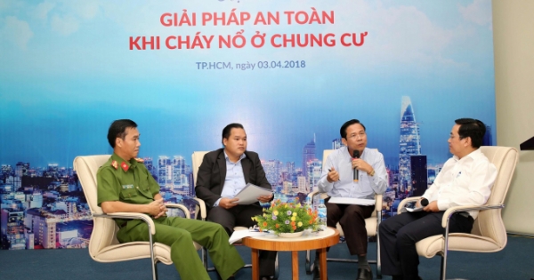 Sau vụ cháy chung cư làm 13 người chết: Tìm giải pháp an toàn khi cháy nổ ở chung cư